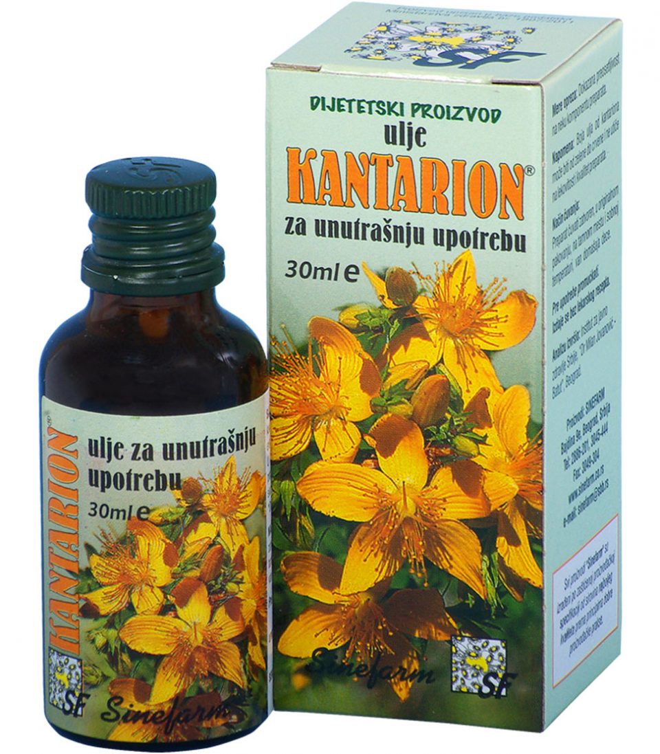 Ulje od kantariona za unutrašnju upotrebu